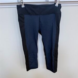 Fabletics Black and Blue Leggings